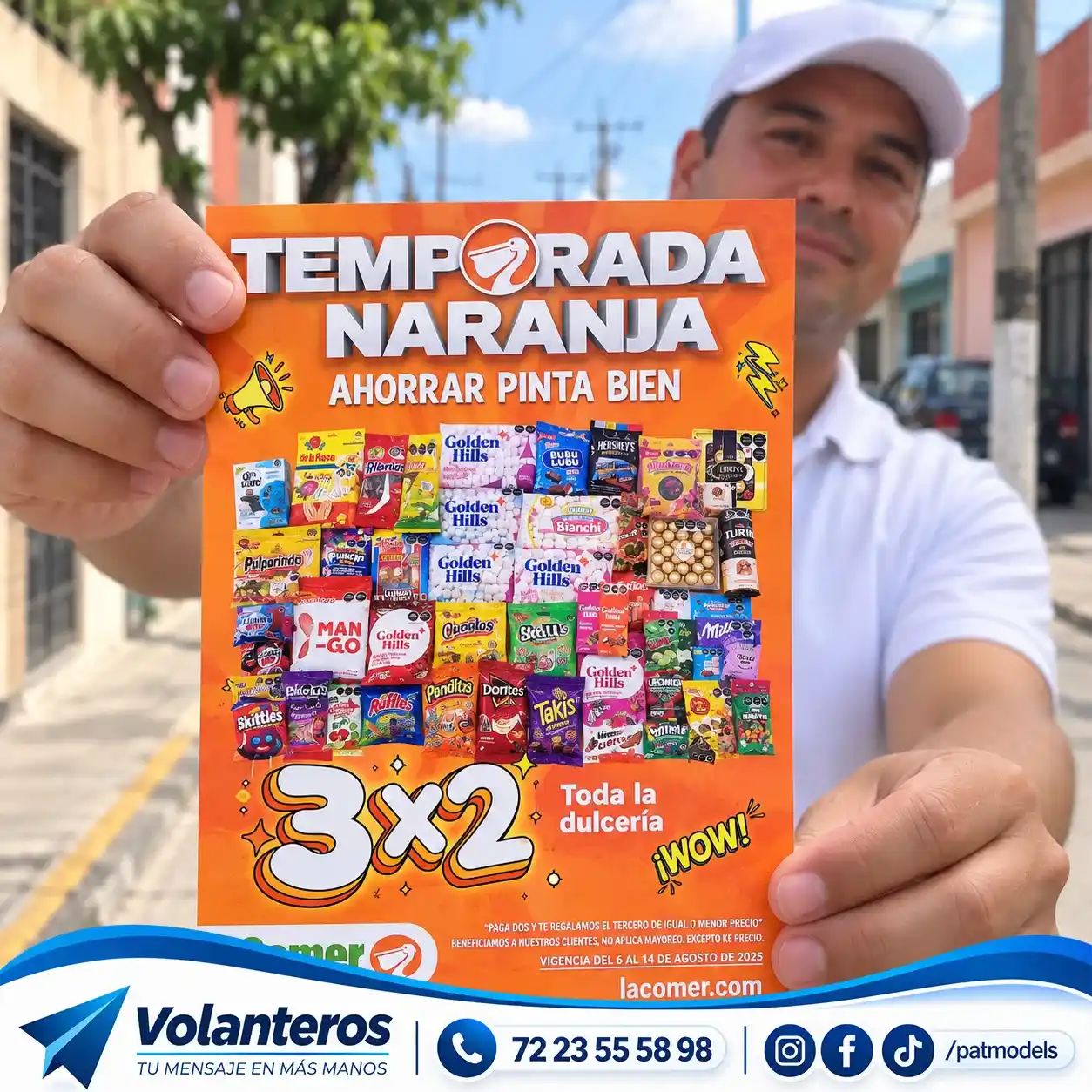 Campaña de volanteo de Comercial Mexicana en Toluca y Metepec